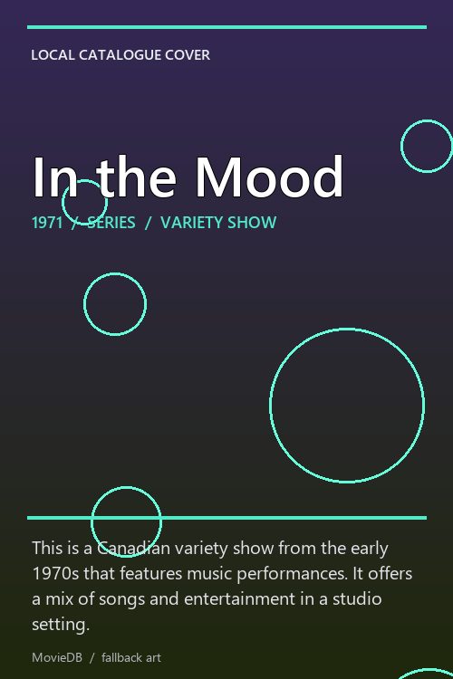 In the Mood poster