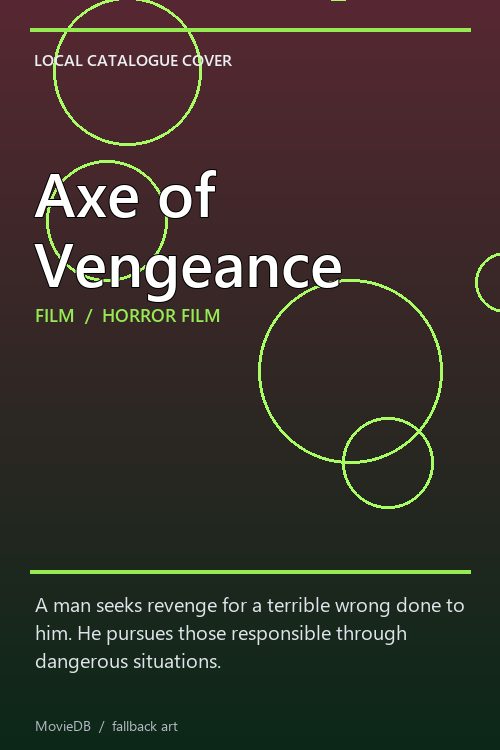 Axe of Vengeance poster