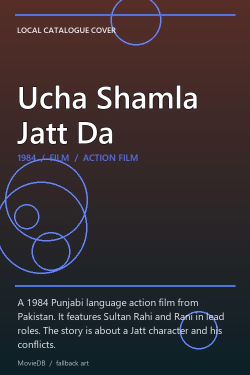 Ucha Shamla Jatt Da poster