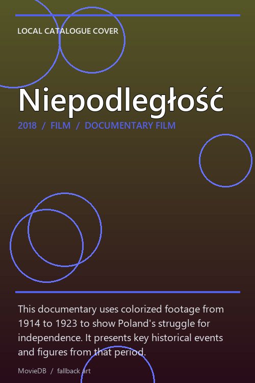 Niepodległość poster