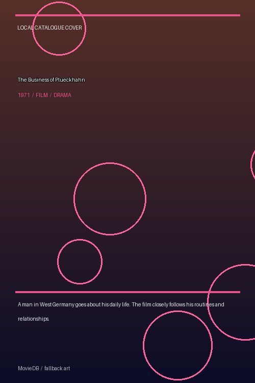 The Business of Plueckhahn poster