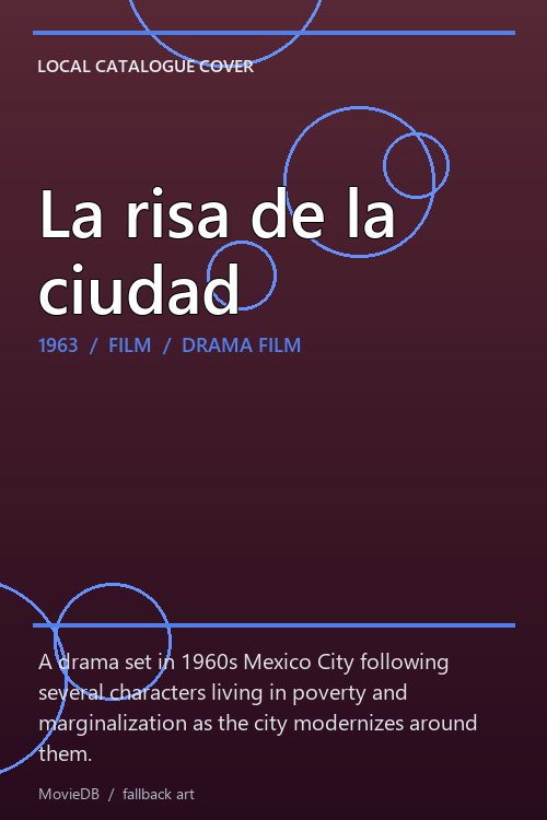 La risa de la ciudad poster