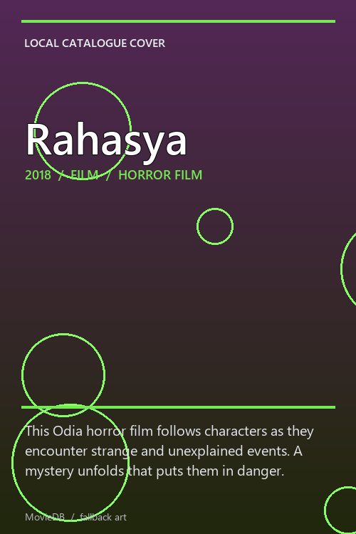 Rahasya poster
