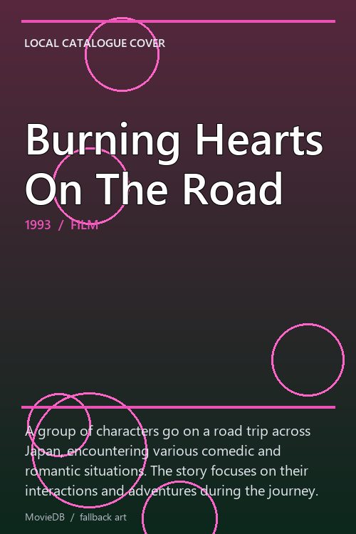 Burning Hearts On The Road poster
