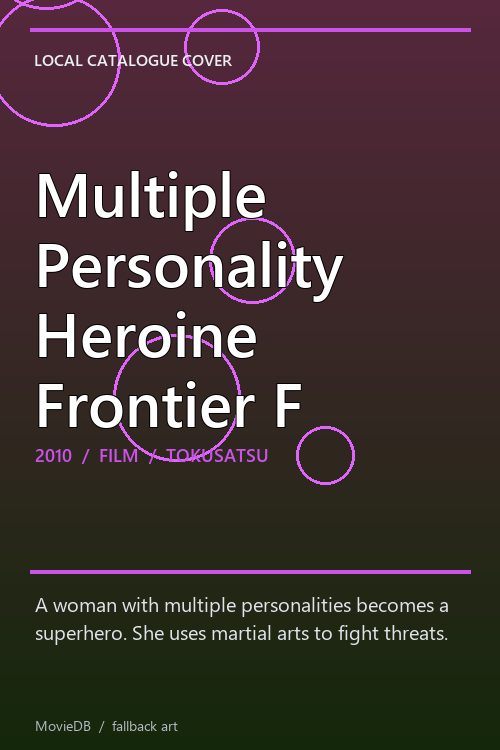 Multiple Personality Heroine Frontier F poster