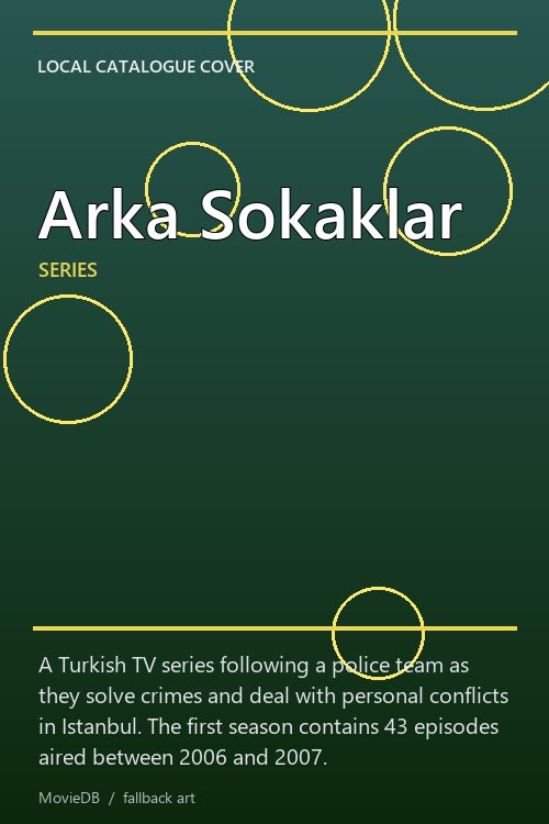 Arka Sokaklar poster