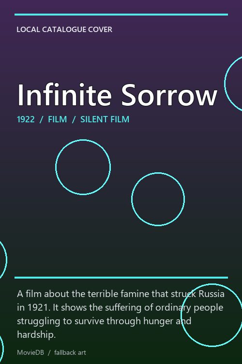 Infinite Sorrow poster