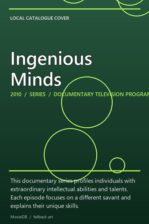 Ingenious Minds poster