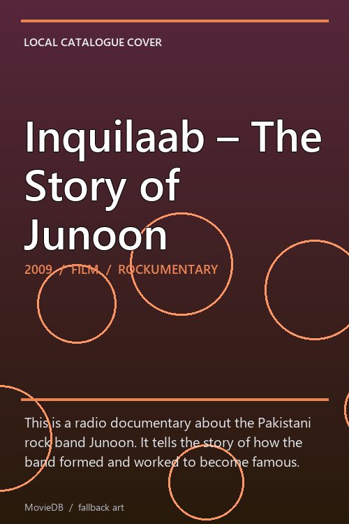 Inquilaab – The Story of Junoon poster