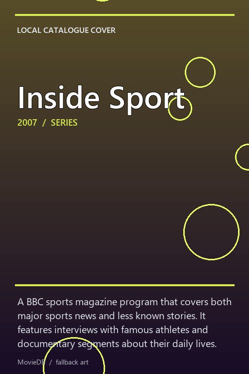 Inside Sport poster