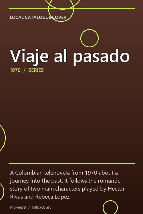 Viaje al pasado poster