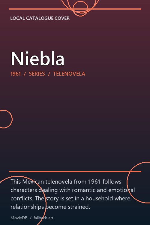 Niebla poster