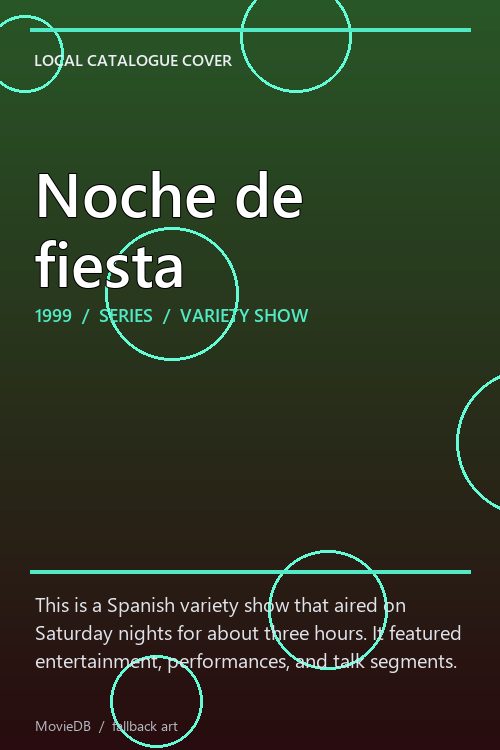 Noche de fiesta poster