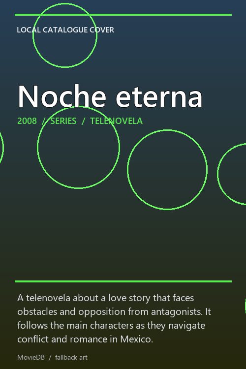 Noche eterna poster