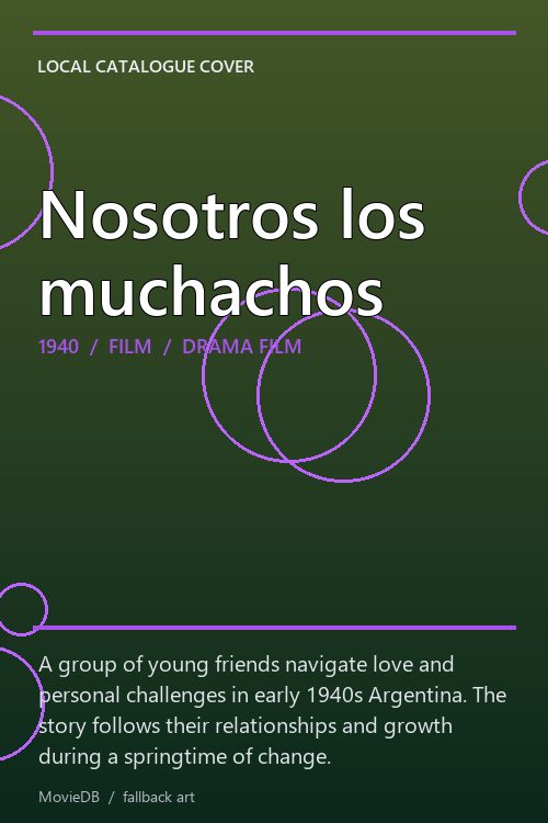 Nosotros los muchachos poster