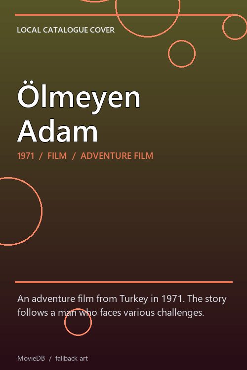 Ölmeyen Adam poster