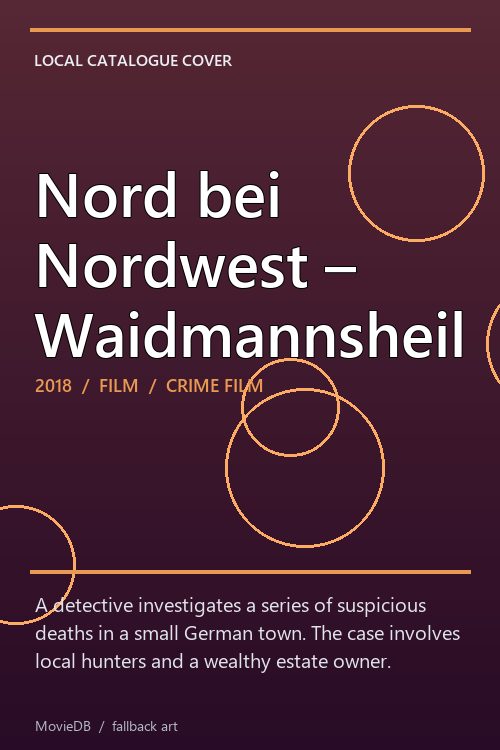 Nord bei Nordwest – Waidmannsheil poster