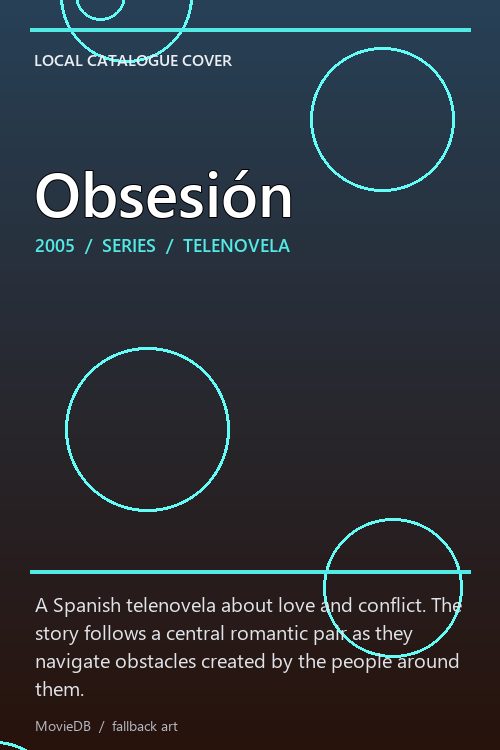 Obsesión poster