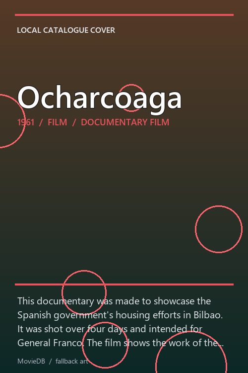 Ocharcoaga poster