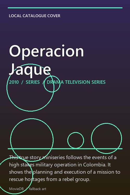 Operacion Jaque poster
