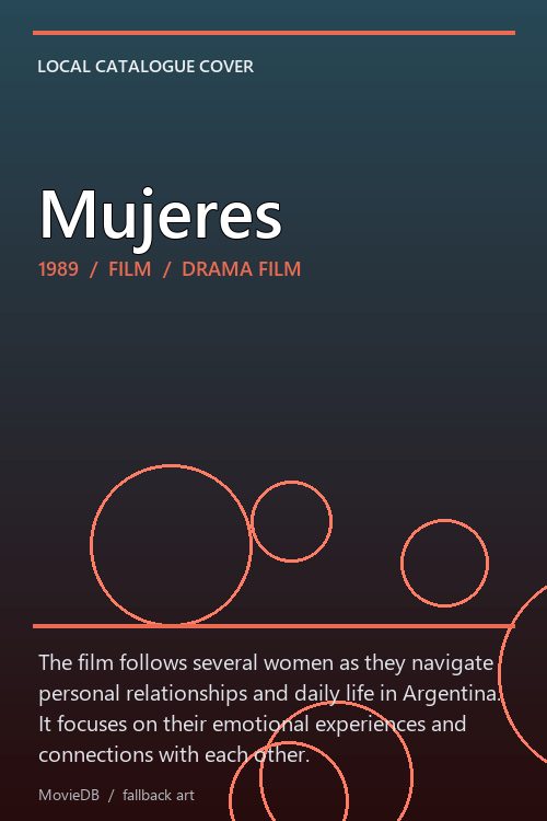 Mujeres poster