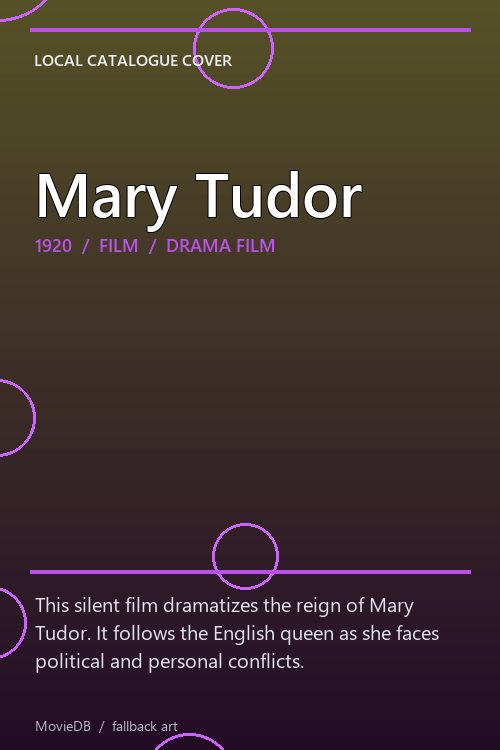 Mary Tudor poster