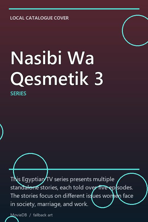 Nasibi Wa Qesmetik 3 poster