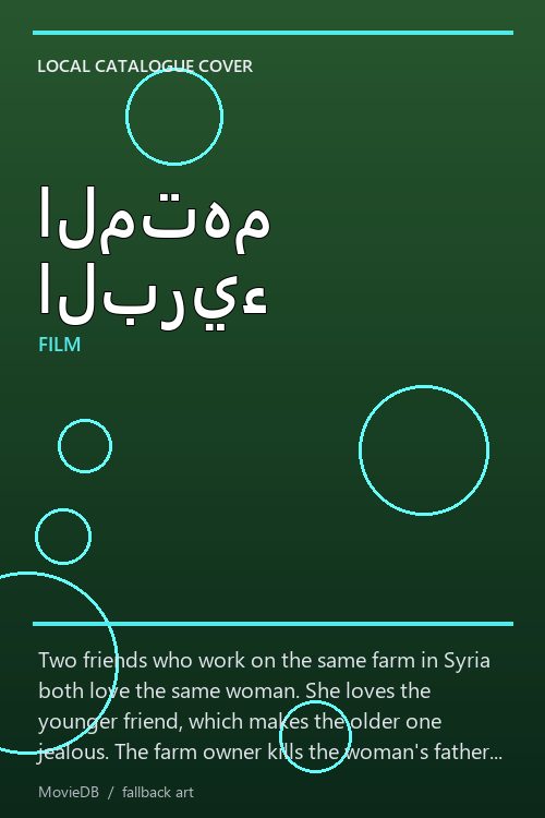 المتهم البريء poster