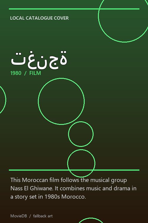 تغنجة poster