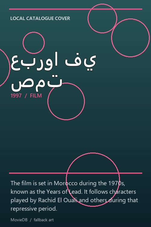 عبروا في صمت poster