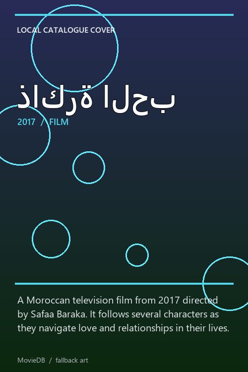 ذاكرة الحب poster