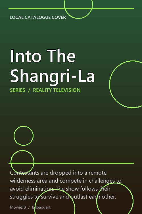 Into The Shangri-La poster