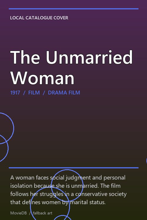The Unmarried Woman poster