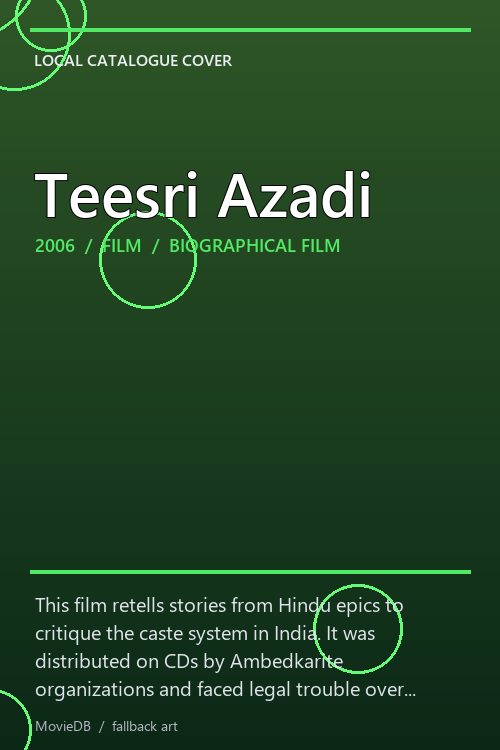 Teesri Azadi poster