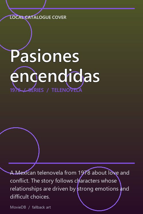 Pasiones encendidas poster