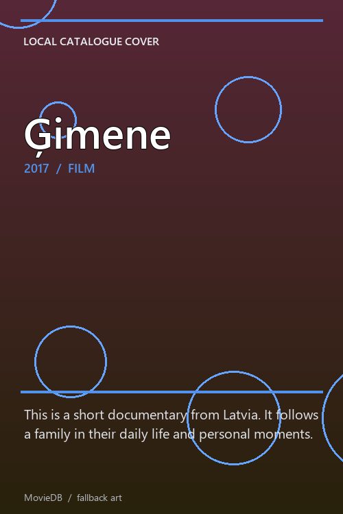 Ģimene poster