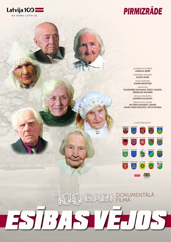 100 gadi esības vējos poster