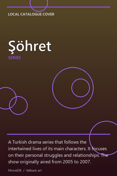 Şöhret poster