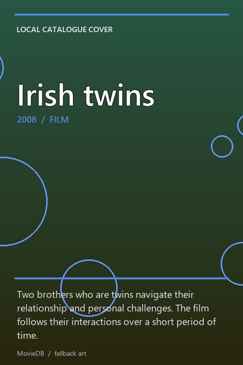 Irish twins poster