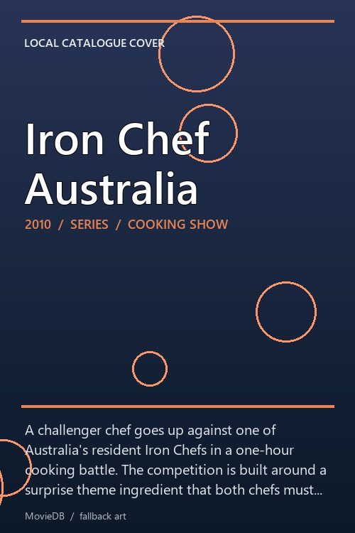 Iron Chef Australia poster