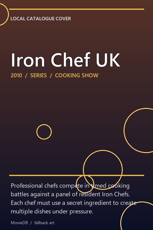 Iron Chef UK poster