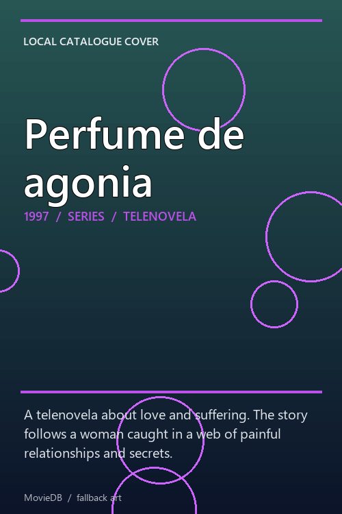 Perfume de agonia poster