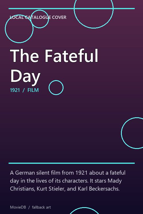 The Fateful Day poster