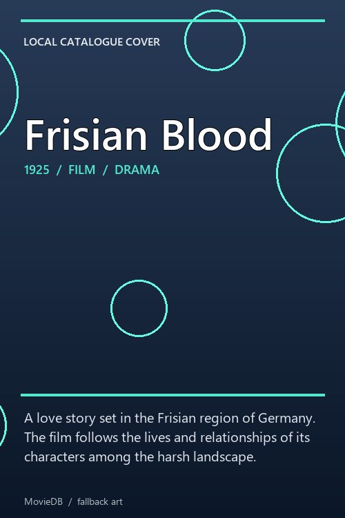 Frisian Blood poster