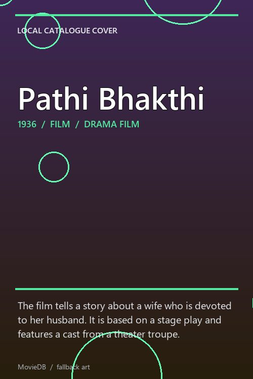 Pathi Bhakthi poster