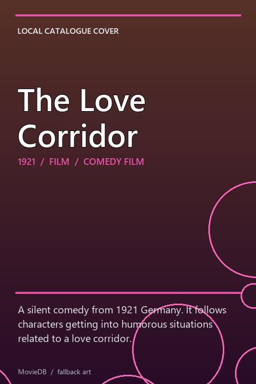 The Love Corridor poster