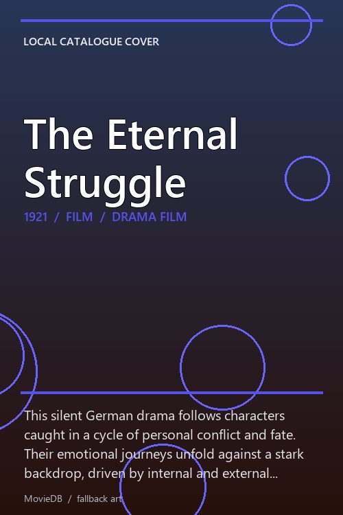 The Eternal Struggle poster