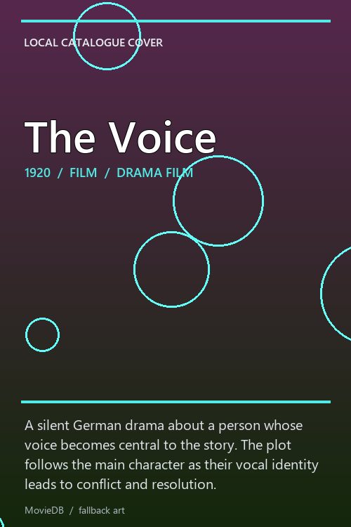 The Voice poster