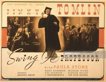 Swing It, Professor poster