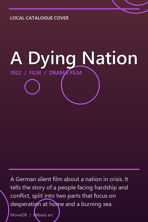 A Dying Nation poster